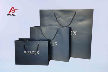 China Embossed Logo Art Paper Bags Different Design Style For Gift Daily Commodities supplier
