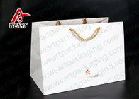 Single LOGO Custom Printed Paper Bags For Shopping Mall / Supermarket