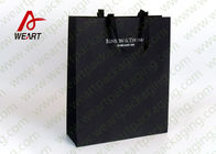 Soft Touch Film Strong Custom Printed Paper Bags No Minimum Silk Screen Printing