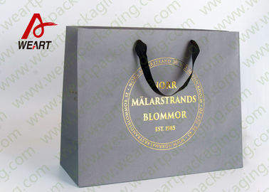 Die Cut Handle Custom Printed Merchandise Bags , Retail Packaging Bags