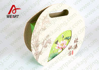 Two Layered Individual Recycled Paper Gift Box With Magnets UV Varnish Suface