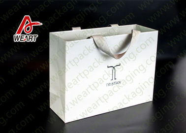 High End Plain Paper Party Bags With Handles Matte Lamination Suface