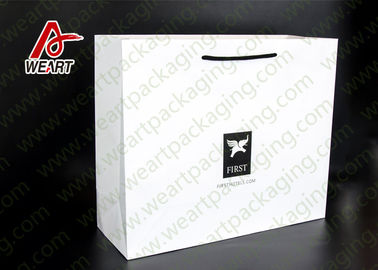 High End Plain Paper Party Bags With Handles Matte Lamination Suface