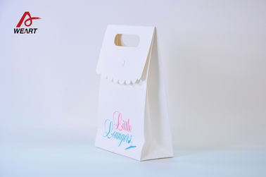 Customized Recycled Die - Cut Handle Art Paper Bags For Shopping