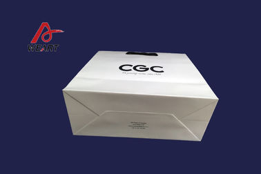 Custom Printing Art Paper Bags Econamy White Gift Bags With Matte Lamination