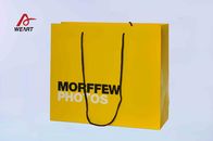157 Gsm Art Paper Bags 2 Color Printing For Clothing Store Packaging
