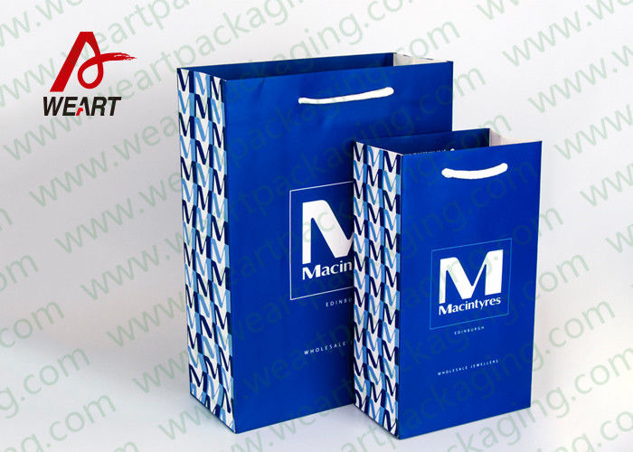 Promotional Paper Bag Matte Lamination With Bag Side 2 Color Printing