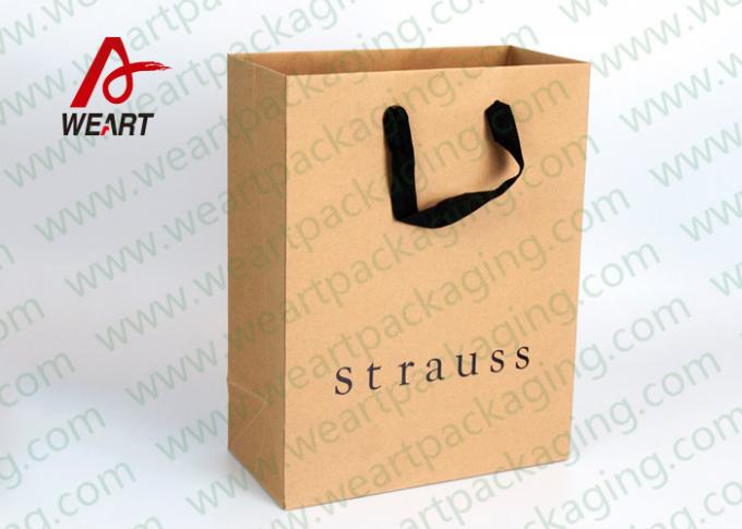 brown paper bolsas with logo